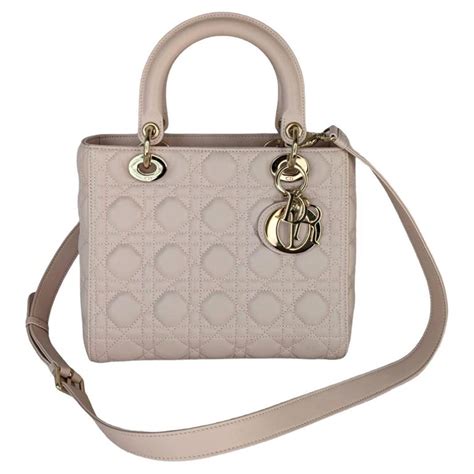 medium lady dior bag powder pink cannage lambskin|Medium Lady Dior Bag Powder Pink Cannage Lambskin .